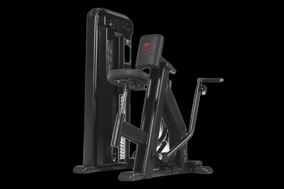 SHOCK Seated Row — Kabelmaschine mit 100 kg Stapel und 1:1 Kraftübertragung
